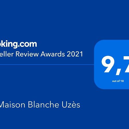 La Maison Blanche Uzes La Bastide-dʼEngras Kültér fotó